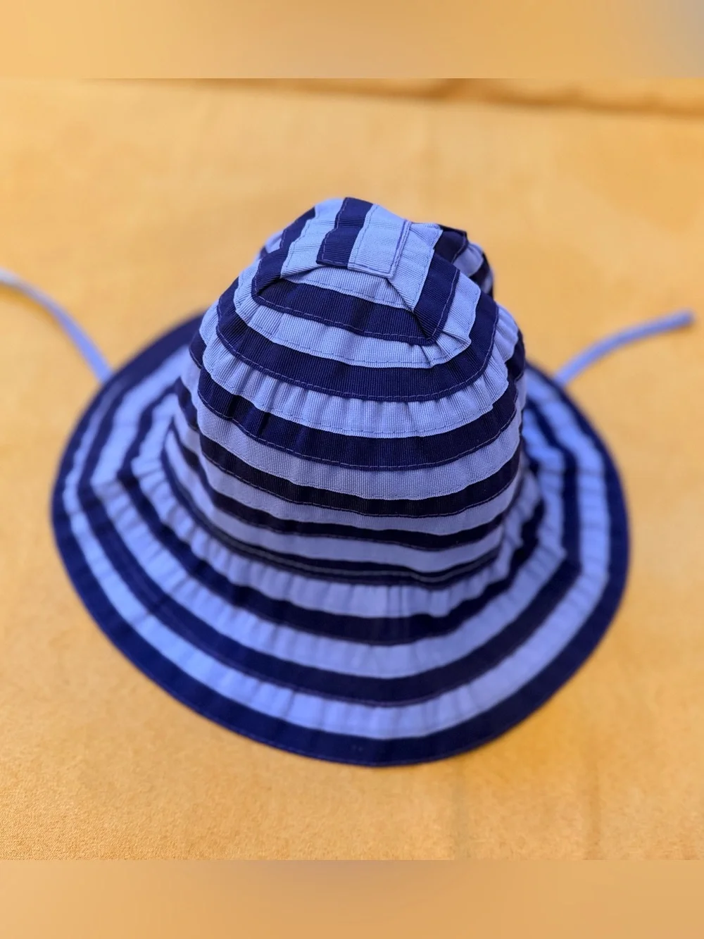 San Diego Hat Company Girls 2-4 years Striped Lavender & Deep Purple Bucket Hat